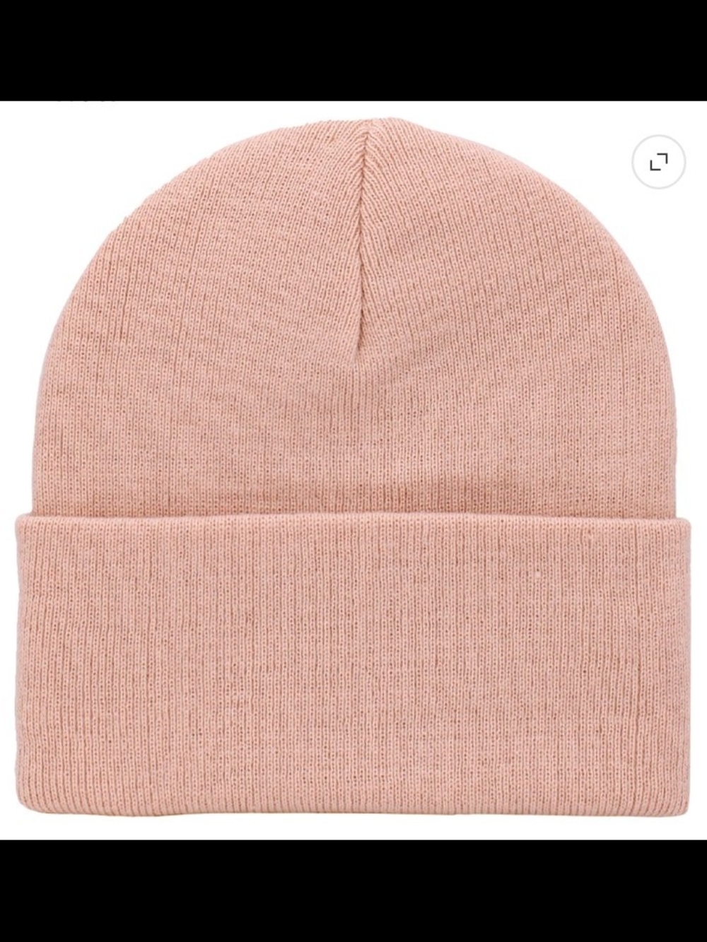 Classic Knit Beanie - Blush Pink